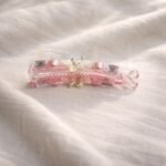 VANTO 1 Pcs Pearl Banana Hair Clips for Women & Girls, Rhinestone French Barrettes with Inner Teeth, Strong Grip Ponytail Holder for Thick & Fine Hair, Elegant Slide Jaw Claw Clip for Party Use - Image 7
