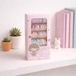 VANTO Pastel Spiral Hair Ties Set for Girls & Women | Soft Elastic Telephone Wire Hair Bands in Gift Box | No Crease Ponytail Holders | Multicolor Cute Hair Accessories Pack for Daily Use - Image 2