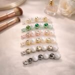 VANTO 1 Pc Pearl & Rhinestone Banana Hair Clip for Women & Girls, Elegant French Barrette Ponytail Holder with Secure Lock, Strong Grip Curved Hair Accessory for Thick and Fine Hair Party Use - Image 6
