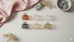 VANTO Small Transparent Hair Claw Clips for Girls & Women | Multicolor Mini Claw Hair Clips | Strong Grip Hair Accessories for Daily Use | Combo Pack of 6 (Size-Small)