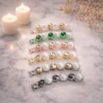 VANTO 1 Pc Pearl & Rhinestone Banana Hair Clip for Women & Girls, Elegant French Barrette Ponytail Holder with Secure Lock, Strong Grip Curved Hair Accessory for Thick and Fine Hair Party Use - Image 7