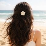 VANTO Floral Hair Claw Clip for Women & Girls |Stylish Flower Hair Accessories for Casual, Party & Everyday Styling | Comfortable Hold for Thick & Thin Hair | Pack of 6 - Image 6