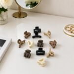 VANTO Matt Mini Claw Clips Pack of 12 for Women & Girls | Mini Hair Clutcher Set | Strong Grip Hair Accessories for Daily Use | Matte Finish Hair Clips for All Hair Types - Image 4