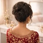 VANTO Curly Hair Bun Extension for Women | Instant Volumizing Juda Rubber Band for Party, Wedding & Daily Use | Natural Look Accessory | Messy Bun Scrunchie Small (Black) - Image 2