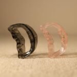 VANTO Glossy Acrylic Hair Claw Clips | Strong Hold Non-Slip Jaw Clips for Women & Girls | Transparent Barrettes for Juda Bun & Daily Styling | Multicolor Pack of 6 (Size-Medium) - Image 2