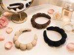 VANTO Hand Made Hair Band Pack of 3 for Women & Girls | Soft Fabric Hair Accessories | Comfortable Everyday Hairbands | Stylish Casual Hair Band Set for Daily Use