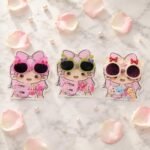 VANTO Kids Hair Accessories Combo Set for Girls Cute Sunglasses Hair Clips and Cartoon Hair Pins Fashion Styling Accessories for Daily Wear Parties Travel and Gifting Pack of 1
