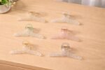 VANTO Large Hair Claw Clips Transparent Candy Design |Korean Style Hair Clutcher for Women & Girls | Suitable for Thick, Medium & Long Hair | Everyday Hair Accessories | Pack of 3 (Size-Big) - Image 3