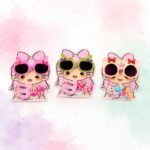 VANTO Kids Hair Accessories Combo Set for Girls Cute Sunglasses Hair Clips and Cartoon Hair Pins Fashion Styling Accessories for Daily Wear Parties Travel and Gifting Pack of 1 - Image 4