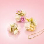 VANTO Pastel Floral Clutcher Hair Clip for Women & Girls, Stylish Flower Design Hair Claw Clip, Strong Grip Hair Accessory for Daily Wear, Casual, Party and Gifting, Pack of 1 (Multicolor)