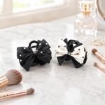VANTO Bow Clutcher Hair Clip for Women & Girls, Elegant Bow Design Hair Claw Clip, Strong Grip Hair Accessory for Daily Wear, Office, Party, Casual Styling, Pack of 1 - Image 2