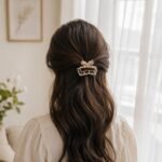 VANTO Metal Butterfly Hair Clutcher Clip for Women & Girls | Elegant Butterfly Design Hair Claw Clip | Strong Grip Hair Accessory for Thick & Thin Hair | Stylish Hair Claw for Daily Wear | Pack of 1 - Image 3