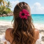 VANTO Tulip Flower Clutcher Hair Clip for Women & Girls | Stylish Floral Hair Claw Clip | Strong Hold Hair Accessory for Daily Wear, Parties, Casual Styling | Pack of 1 - Image 3