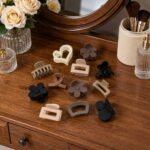 VANTOMatt Small Claw Clips Pack of 12 for Women & Girls | Mini Hair Clutcher Set | Strong Grip Hair Accessories for Daily Use | Matte Finish Hair Clips for All Hair Types - Image 3