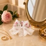 VANTO Lace Bow Hair Clip for Women & Girls, Elegant Fabric Bow Barrette Hair Accessory, Lightweight Hair Clutcher for Daily Wear, Parties, Weddings, Casual Styling, Pack of 1 - Image 5