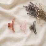 VANTO Hair Claw Clips Transparent Design | Korean Style Hair Clutcher for Women & Girls | Suitable for Thick, Medium & Long Hair | Everyday Hair Accessories | Pack of 3 (Size-Medium)