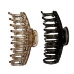 VANTO 2 Pcs Set Spiral Style Large Hair Clutcher Hair Claw Clip Hair Accessories Thick, Thin Hair Fashion Clips For Women & Girls (Size-Big) - Image 8